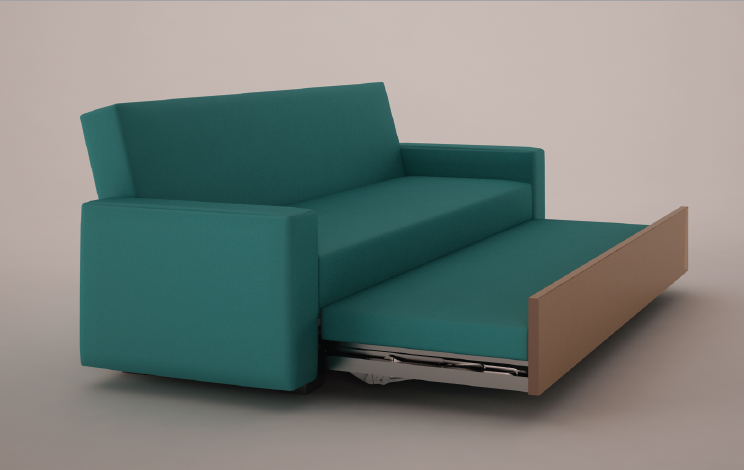 BED CORNER MECHANISM FOR SOFA