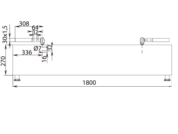 ARM MECHANISM 8 LEVEL EKSAN