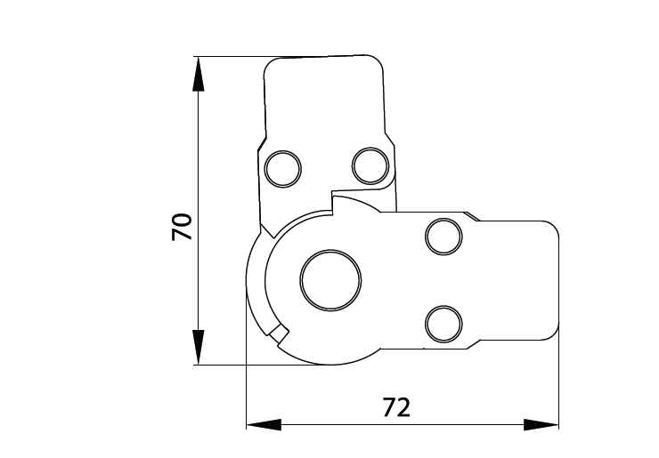 FOLDING MECHANISM EMPTY