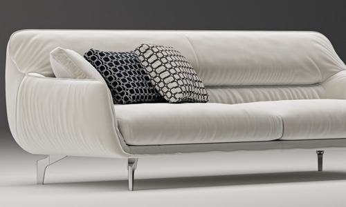 PLACTIC LEG T2SL1 WHITE