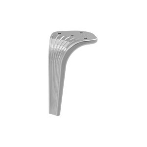 PLASTIC LEG 3L3C1 CHROME