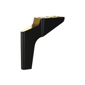PLACTIC LEG T2SL1 BLACK