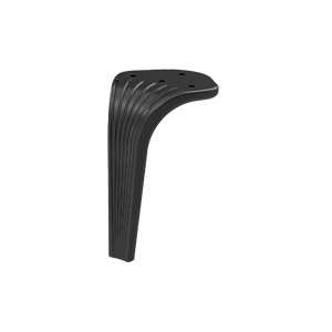 PLASTIC LEG 3L3C1 BLACK