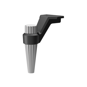 PLASTIC LEG B2ST BLACK-CHROME